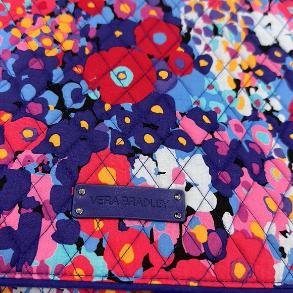 Vera Bradley Laptop Messenger Bag - Impressionista Pattern - Picture 2 of 16